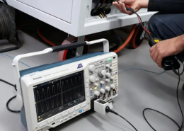 voltage reduced tests with ac power source waveform