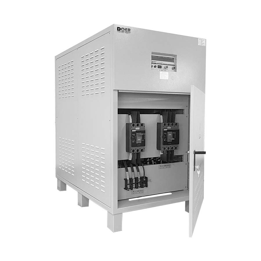 3 phase static frequency converter inside panel