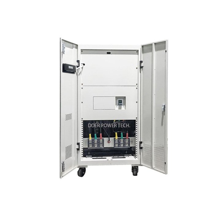 SCR controlled static voltage stabilizer front