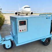 static 400hz GPU on trolley at one aerodrome in Brunei