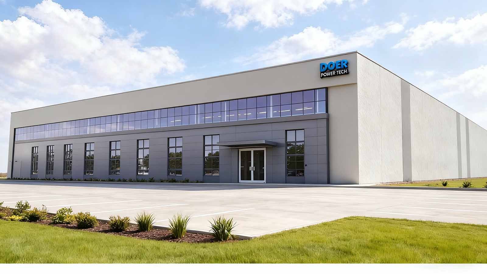 company building Doer Power Tech.