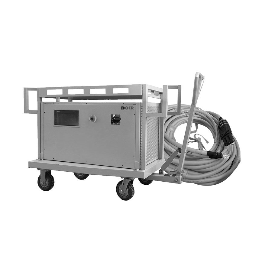 ground power unit with cables 28vdc & 400hz ground power unit