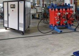 variable frequency ac power for transformer PD test at site