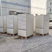 voltage stabilizers packed for delivery